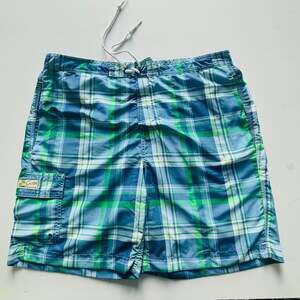 Ralph Lauren Chaps Board Shorts Size XL Plaid  Swim Shorts
